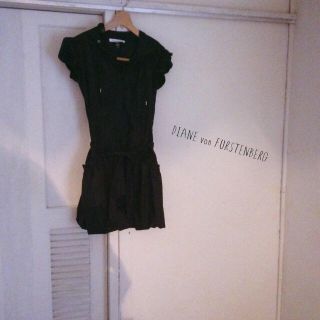 ダイアンフォンファステンバーグ(DIANE von FURSTENBERG)のDIANE von FURSTENBERG パーカーワンピース(ミニワンピース)