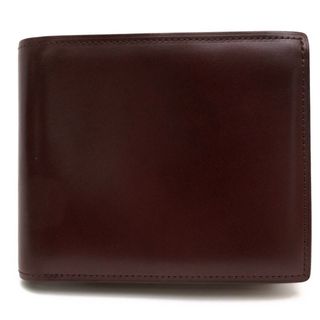 スロウ／SLOW 財布 ウォレット メンズ 男性 男性用 レザー 革 本革 ブラウン 茶  SO729H CORDOVAN Short wallet 小銭入れあり 二つ折り(長財布)