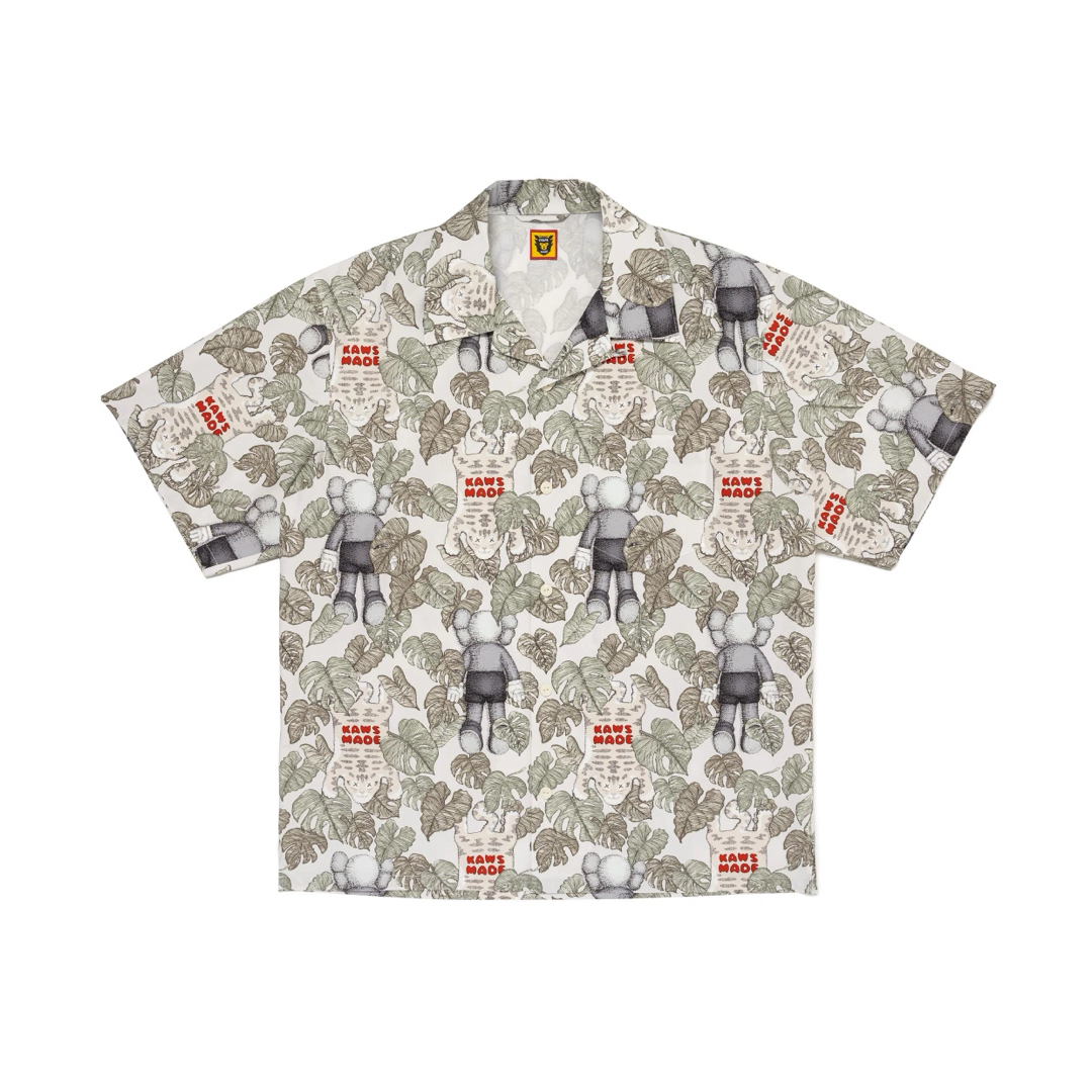 KAWS MADE ALOHA SHIRT HUMAN MADE サイズ:XL KAWS MADE ALOHA SHIRT HUMAN MADE サイズ:XL