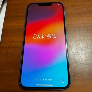 アップル(Apple)のiPhone13 256GB ブルー SIMフリー(スマートフォン本体)