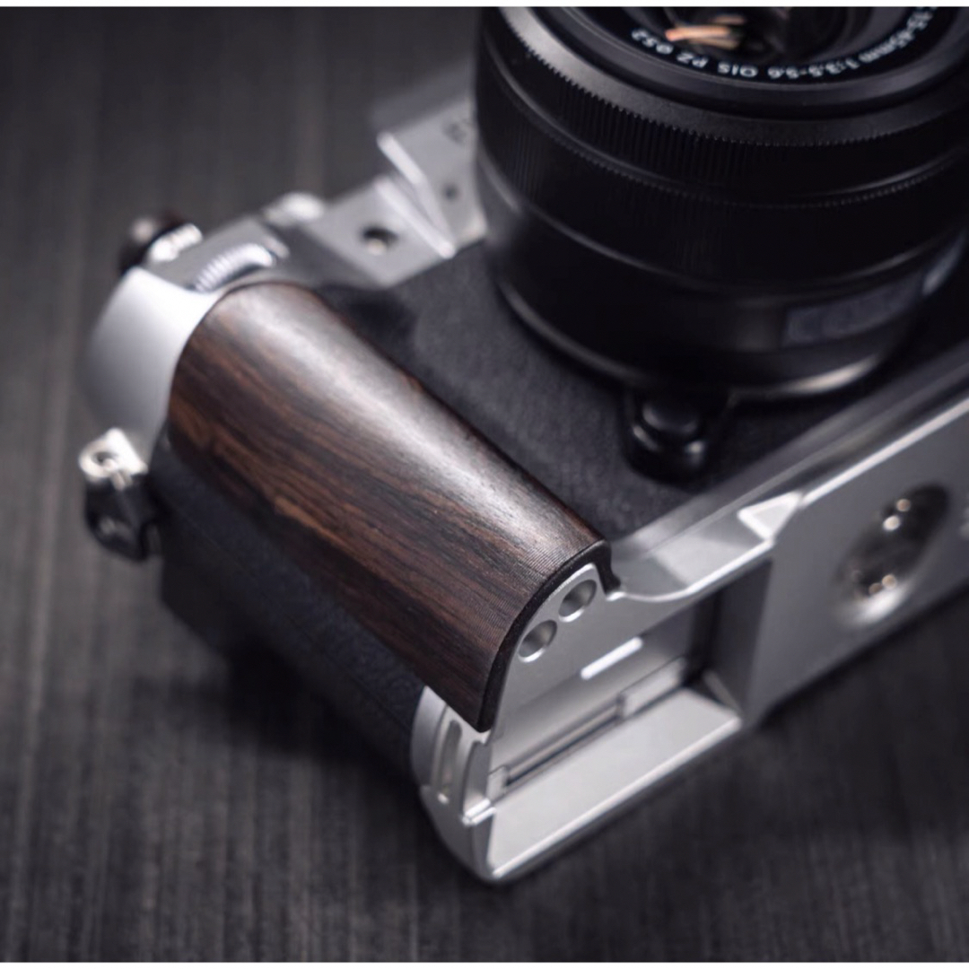 FUJIFILM 押し退け XT4用 ハンドグリップ(ebony黒檀エボニー) FUJIFILM 押し退け XT4用 ハンドグリップ(ebony黒檀エボニー)