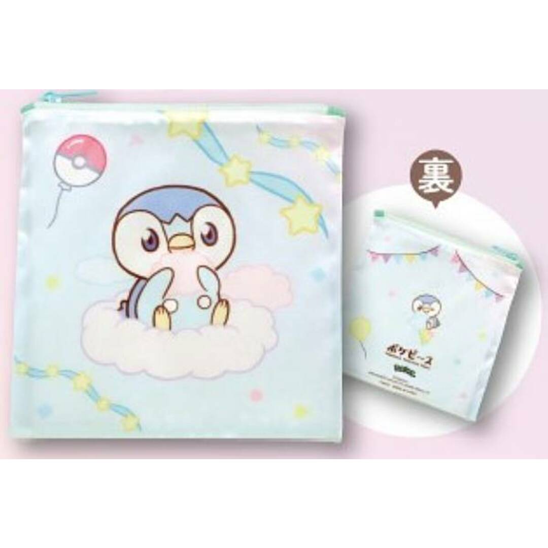【ポッチャマ】ポケモン ポケピース スクエアポーチ エンタメ/ホビーのアニメグッズ(その他)の商品写真