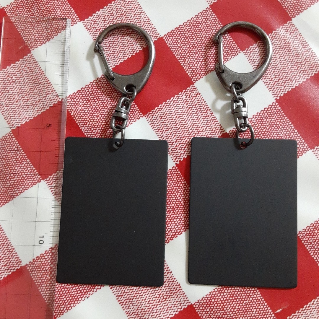 藤城清治さん　光と影の美術館　キーホルダー　二個セット レディースのファッション小物(キーホルダー)の商品写真