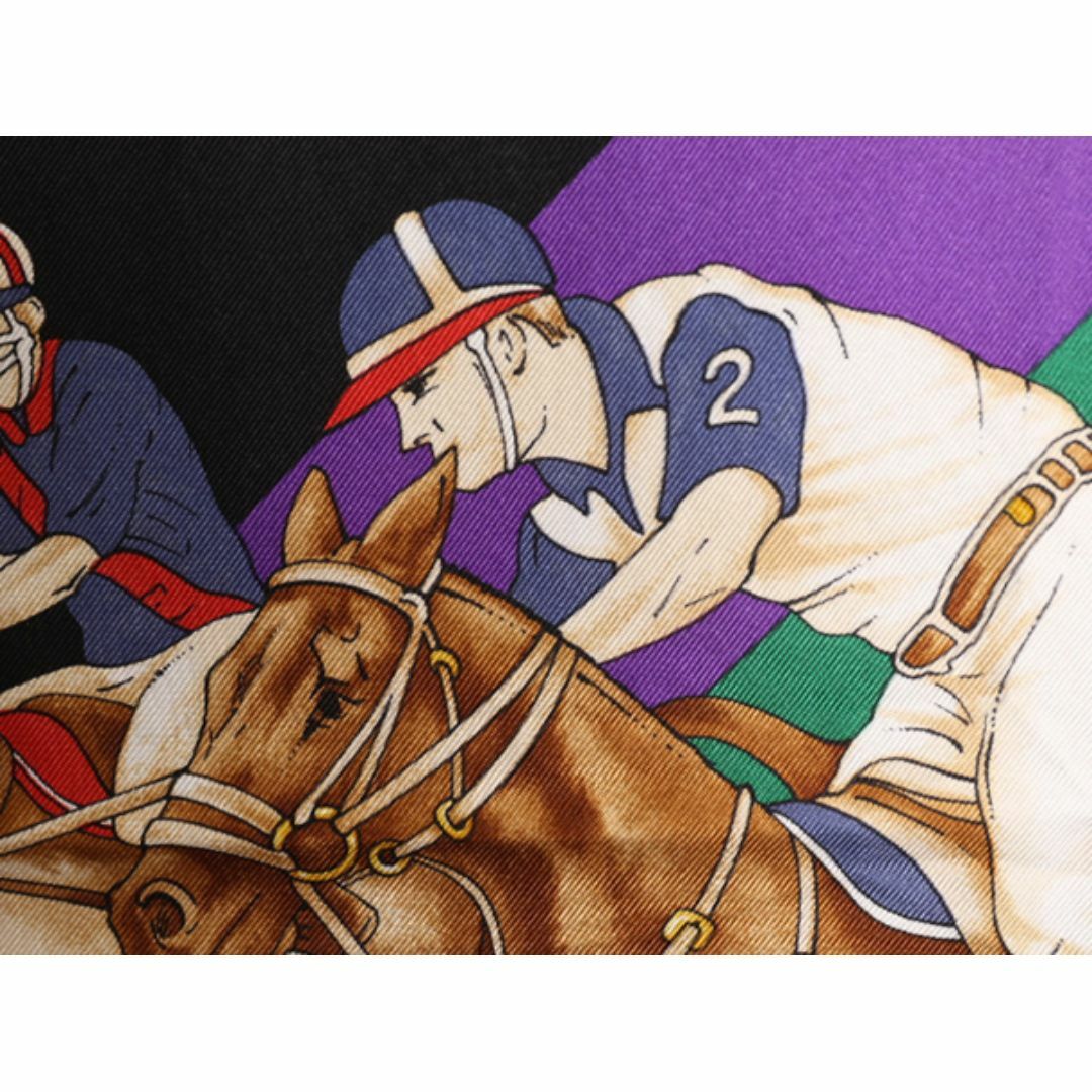 ラルフローレン 総柄 大判 スカーフ 正方形 乗馬 馬具柄 ラルフローレン 総柄 大判 スカーフ 正方形 乗馬 馬具柄