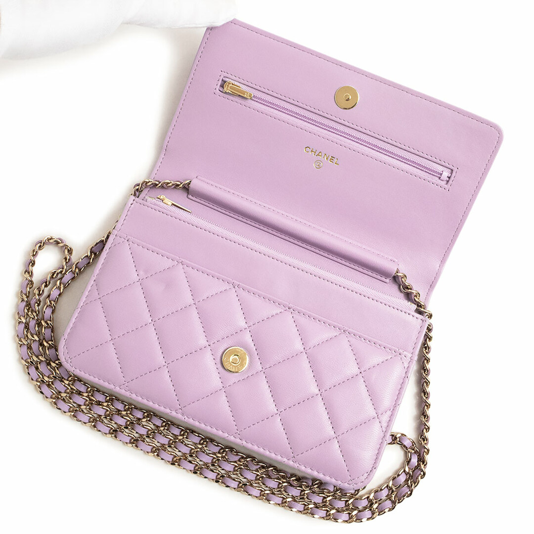 CHANEL - シャネル マトラッセ ココマーク パール チェーン CHANEL - シャネル マトラッセ ココマーク パール チェーン