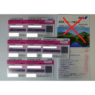 ＡＮＡ（全日空）株主優待割引券 ７枚(その他)