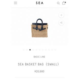 SEA(かごバッグ/ストローバッグ)のフリマアイテム一覧 SEA(かごバッグ/ストローバッグ)のフリマアイテム一覧