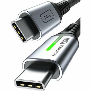 【色:ブラック】INIU USB Type C ケーブル 100W 5A PD (PC周辺機器)