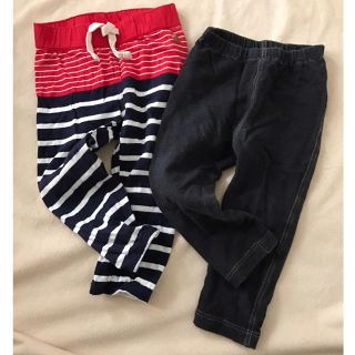 ベビーギャップ(babyGAP)のお値下げ☆【babygap×UNIQLO】サイズ90パンツ2枚セット！(パンツ/スパッツ)