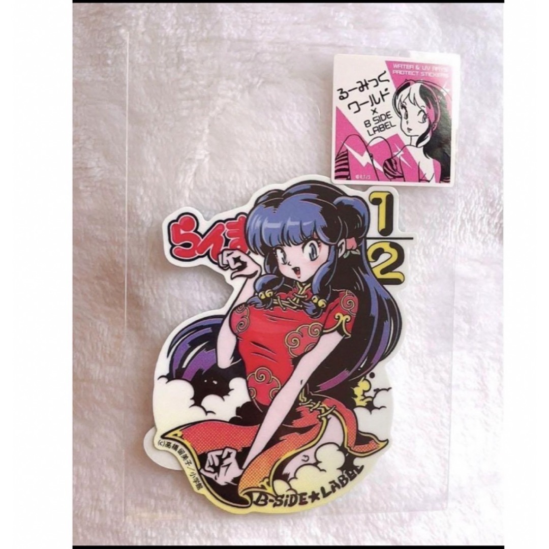 シャンプー らんま1/2 ステッカー B SIDE LABEL 靠れる 高橋留美子 シャンプー らんま1/2 ステッカー B SIDE LABEL 靠れる 高橋留美子