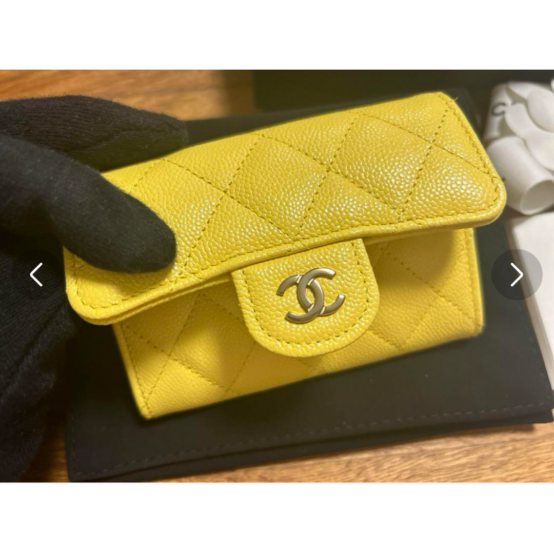 CHANEL - 24年銀座店のみ限定 シャネル フラップカードケース CHANEL - 24年銀座店のみ限定 シャネル フラップカードケース