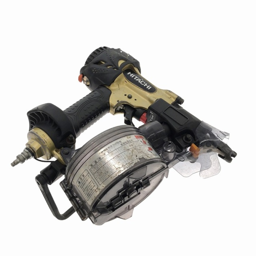 日立 - ☆中古品☆HITACHI 日立工機 50mm 高圧 ロール釘打機 日立 - ☆中古品☆HITACHI 日立工機 50mm 高圧 ロール釘打機