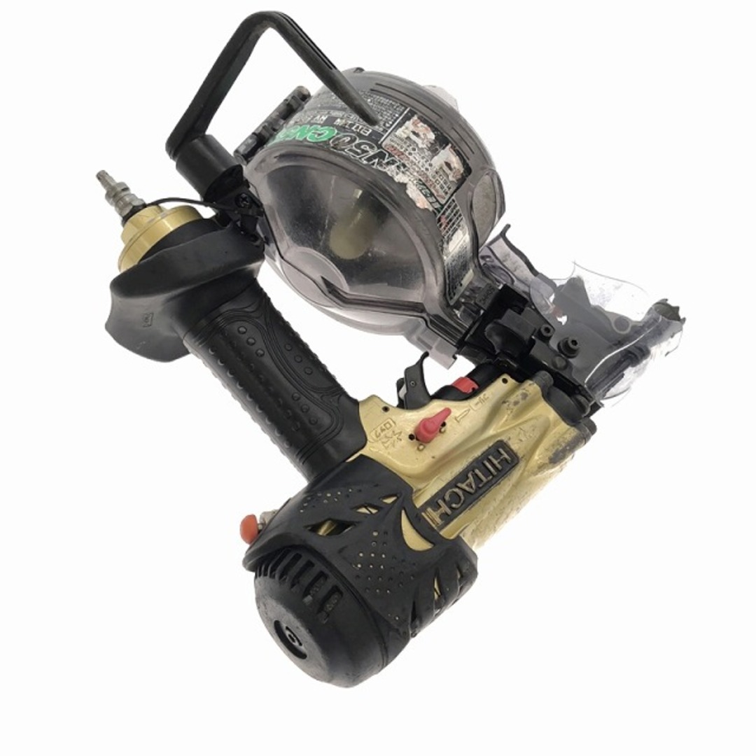 日立 - ☆中古品☆HITACHI 日立工機 50mm 高圧 ロール釘打機 日立 - ☆中古品☆HITACHI 日立工機 50mm 高圧 ロール釘打機