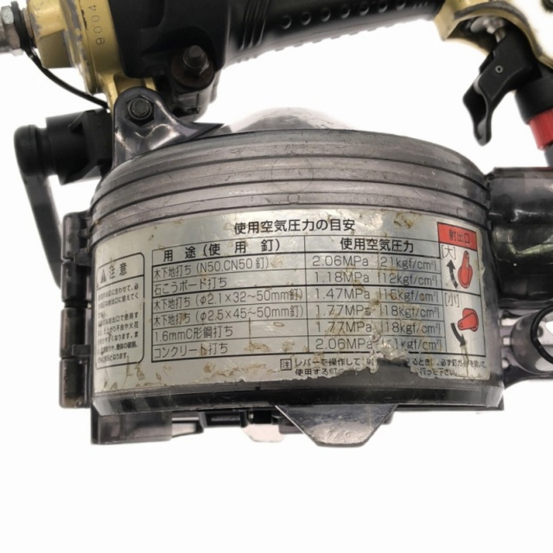 日立 - ☆中古品☆HITACHI 日立工機 50mm 高圧 ロール釘打機 日立 - ☆中古品☆HITACHI 日立工機 50mm 高圧 ロール釘打機