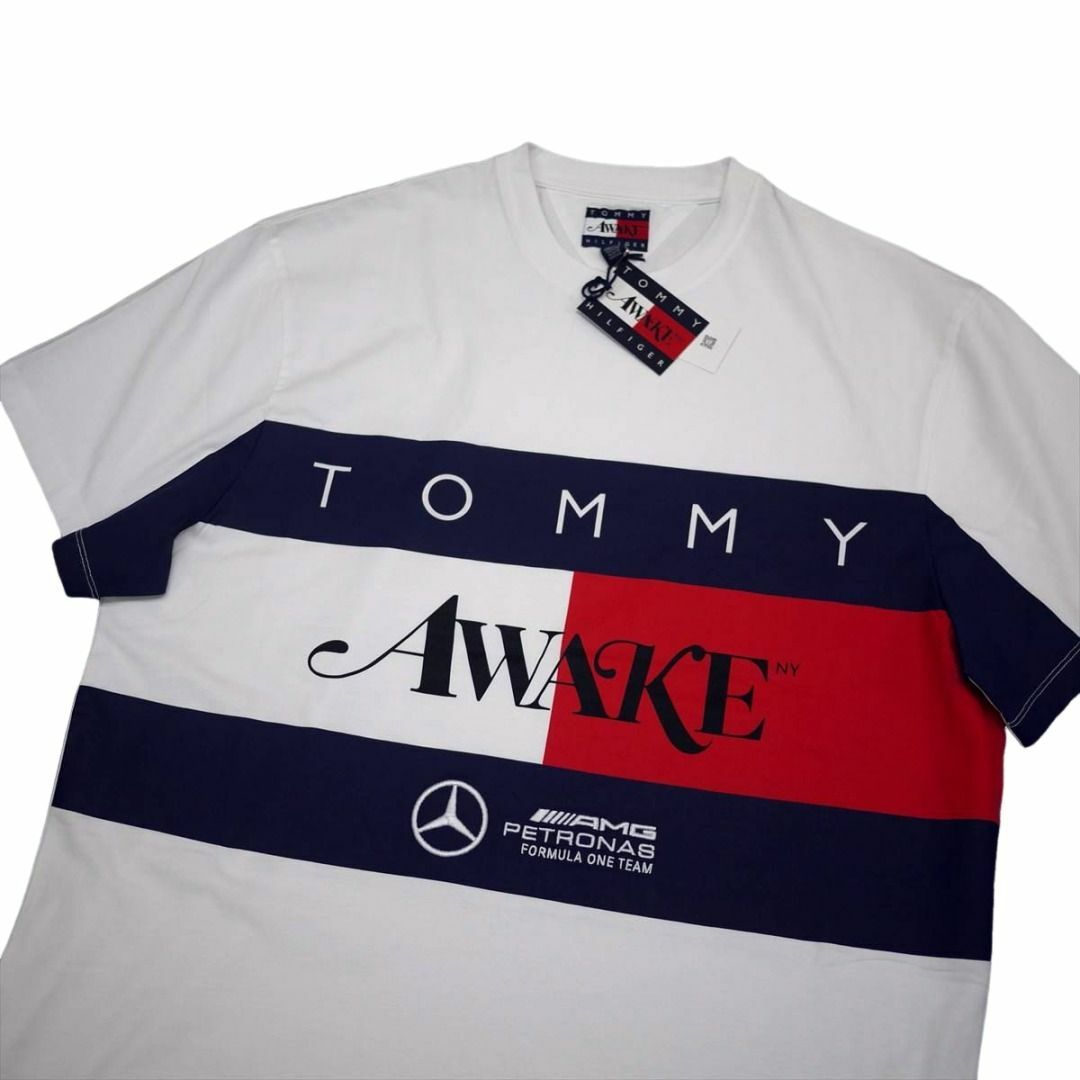 AWAKE - Tommy x Mercedes-AMG F1 x Awake 半袖TシャツL白の通販 AWAKE - Tommy x Mercedes-AMG F1 x Awake 半袖TシャツL白の通販