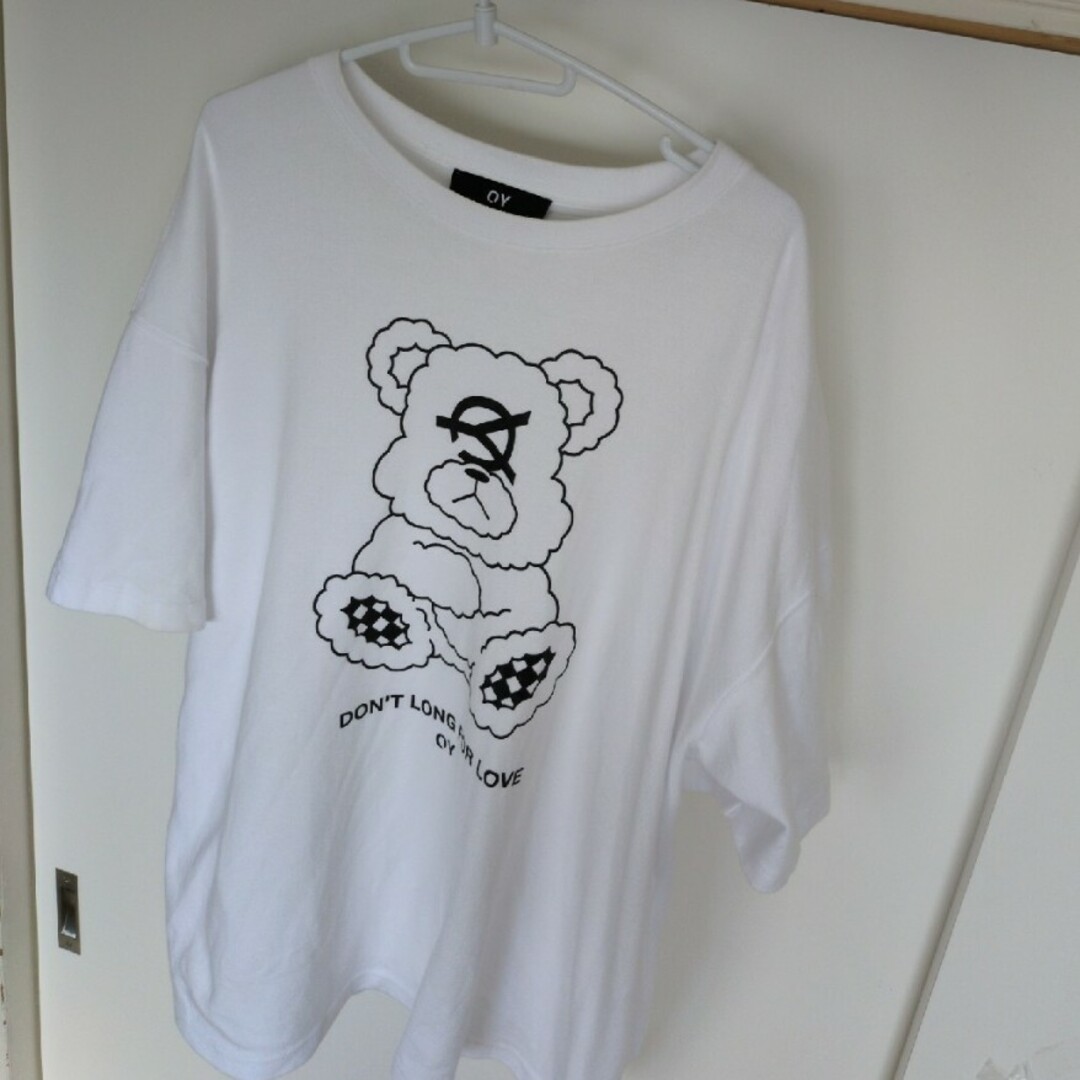 OY - OY オーワイ ODOLLY T/オードリープリント半袖くまTシャツ OY - OY オーワイ ODOLLY T/オードリープリント半袖くまTシャツ