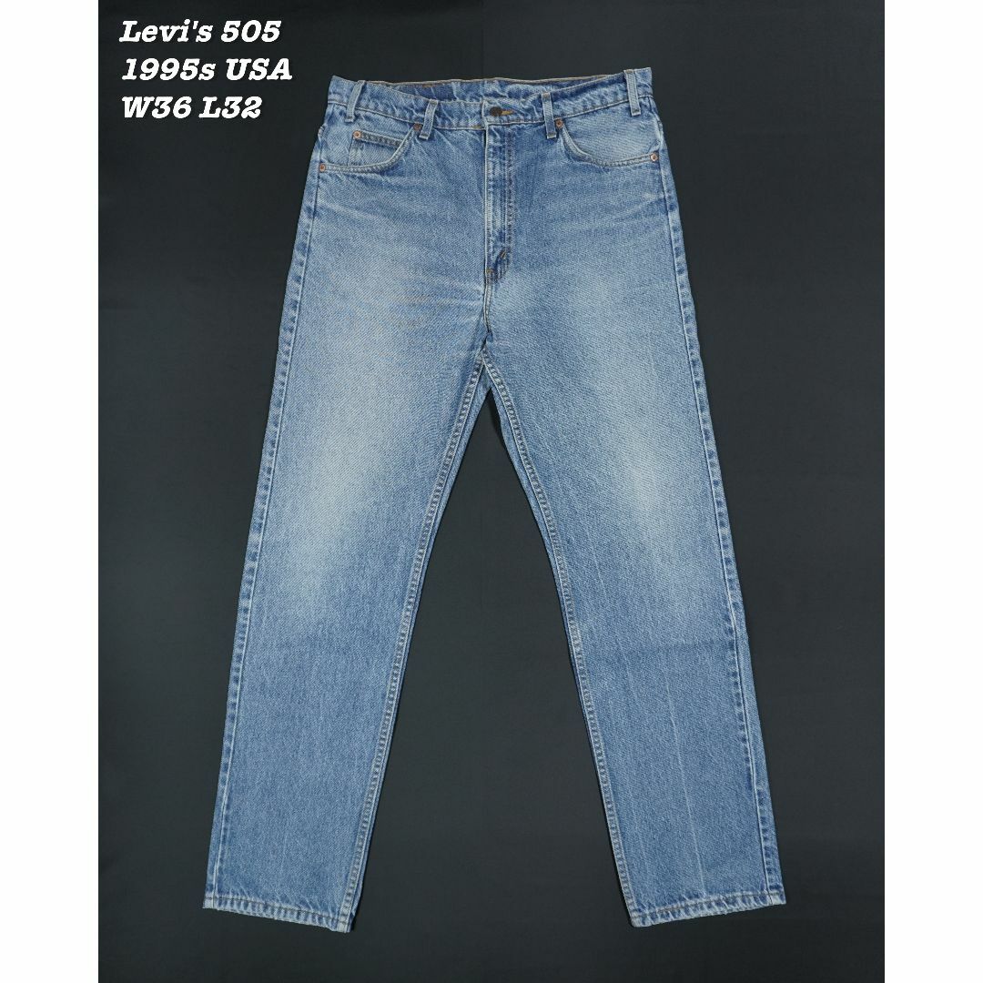 Levi's - Levi's 505 DENIM PANTS USA 1995s W36 L32