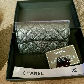 シャネル(CHANEL)の新品未使用　シャネル折り財布(財布)