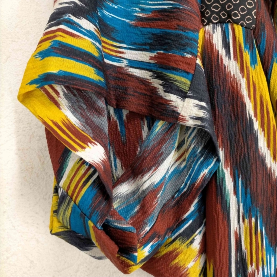 DRIES VAN NOTEN(ドリスヴァンノッテン) 総柄 シルク ワンピース