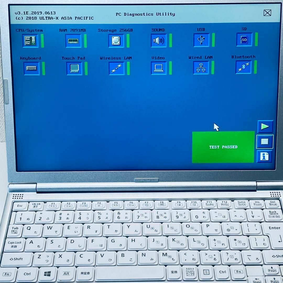 レッツノート SV8 1930h Win11 高速SSD搭載 バッテリー良好◎ レッツノート SV8 1930h Win11 高速SSD搭載 バッテリー良好◎
