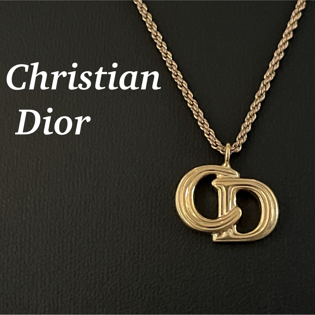 ディオール Dior CD ロゴ ネックレス(CDロゴラインストーン ディオール Dior CD ロゴ ネックレス(CDロゴラインストーン