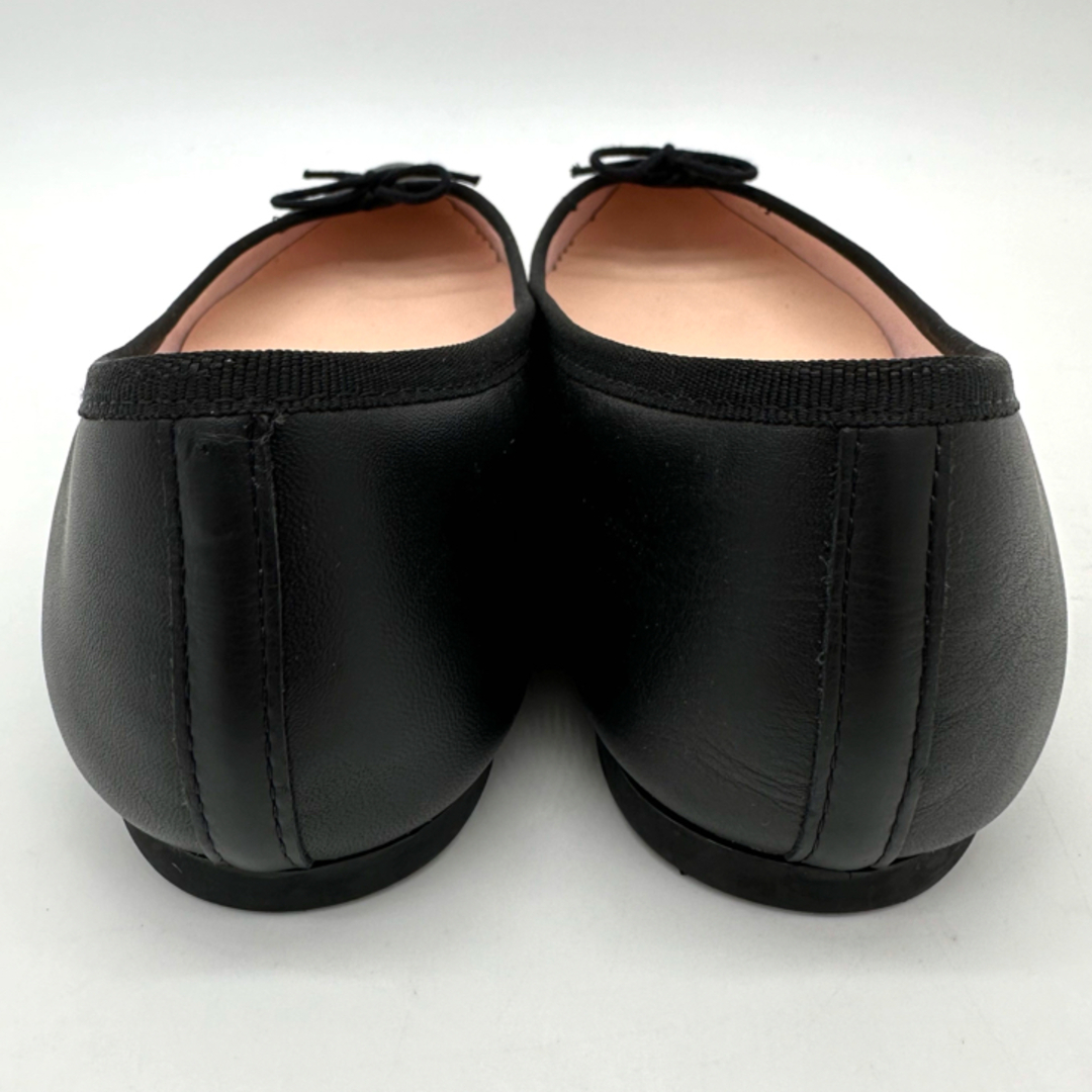 美品〉repetto レペット【24.5】ポインテッドトゥ バレエシューズ 黒 美品〉repetto レペット【24.5】ポインテッドトゥ バレエシューズ 黒