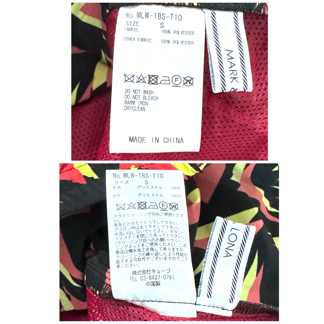 新品タグ付き MARK&LONA マークアンドロナ ゴルフ膝下脱着式パンツ S 新品タグ付き MARK&LONA マークアンドロナ ゴルフ膝下脱着式パンツ S