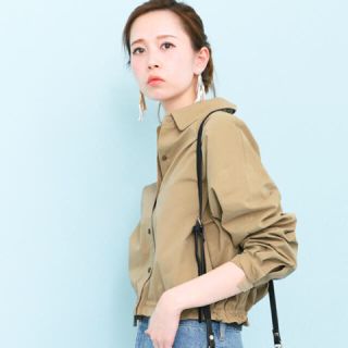 ケービーエフ(KBF)の値下げ【Web限定】KBF シャツブルゾン 美品(ブルゾン)