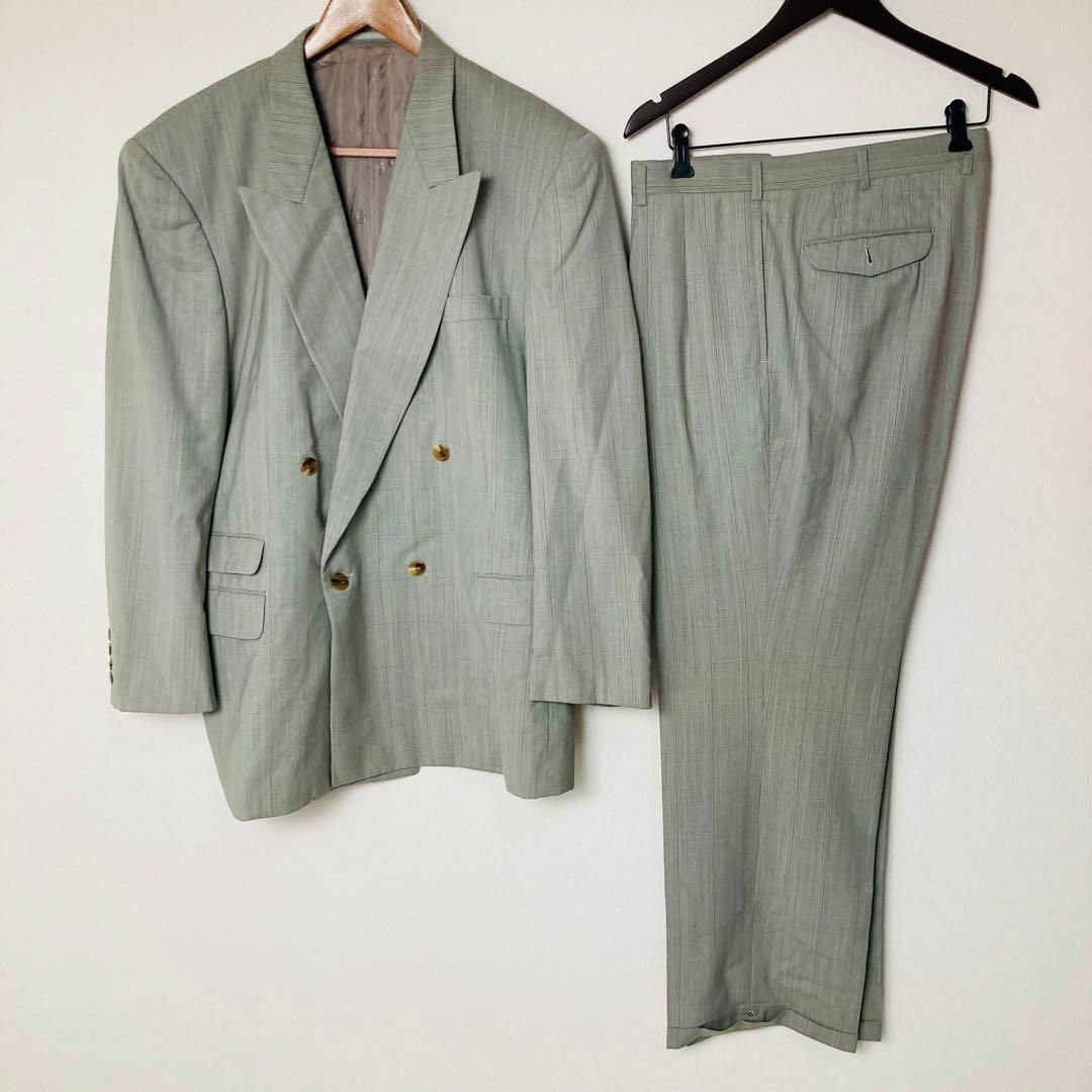 Ermenegildo Zegna ダブル ビジネススーツ セットアップ Ermenegildo Zegna ダブル ビジネススーツ セットアップ