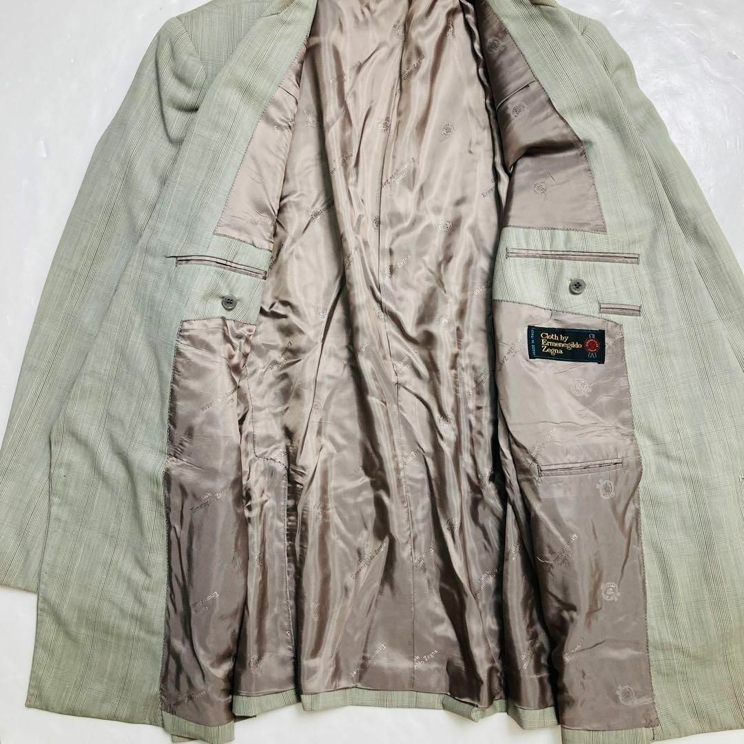 Ermenegildo Zegna ダブル ビジネススーツ セットアップ Ermenegildo Zegna ダブル ビジネススーツ セットアップ
