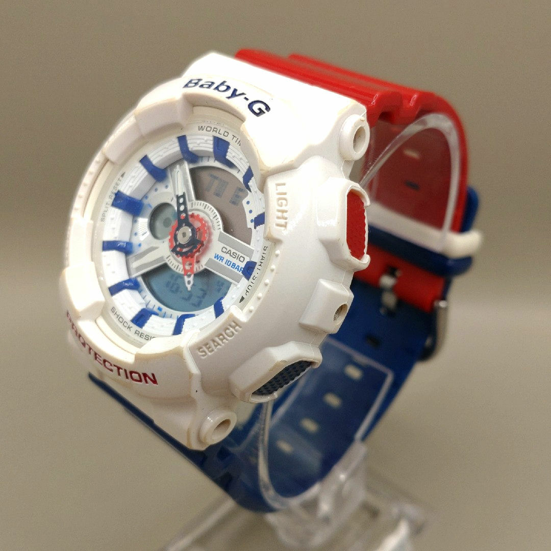 Baby-G - カシオ BABY-G BA-110 (5338) No273✨トリコロールの Baby-G - カシオ BABY-G BA-110 (5338) No273✨トリコロールの