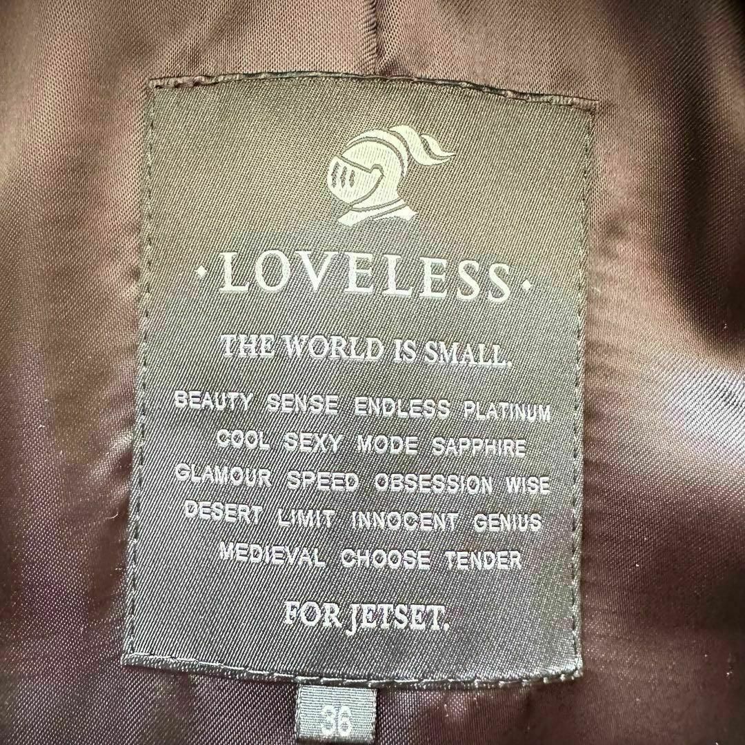 新品タグ付き✨ LOVELESS ラブレス キャメル ドレスコート 新品タグ付き✨ LOVELESS ラブレス キャメル ドレスコート