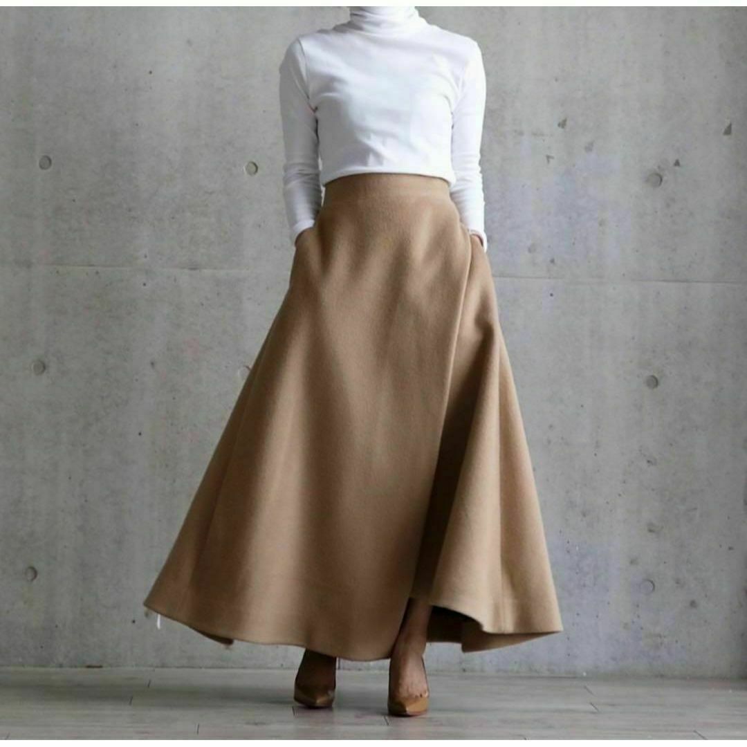 SHE TOKYO シートーキョー シャギー アンゴララップスカート SHE TOKYO シートーキョー シャギー アンゴララップスカート