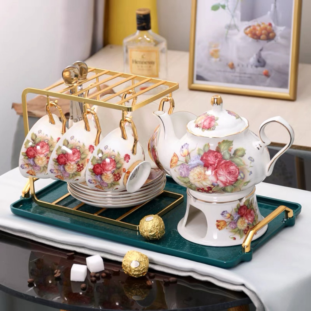 ティー・コーヒーカップセット カップ&ソーサー6客セット ティー・コーヒーカップセット カップ&ソーサー6客セット