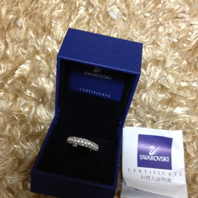 スワロフスキー☆指輪 レディースのアクセサリー(リング(指輪))の商品写真