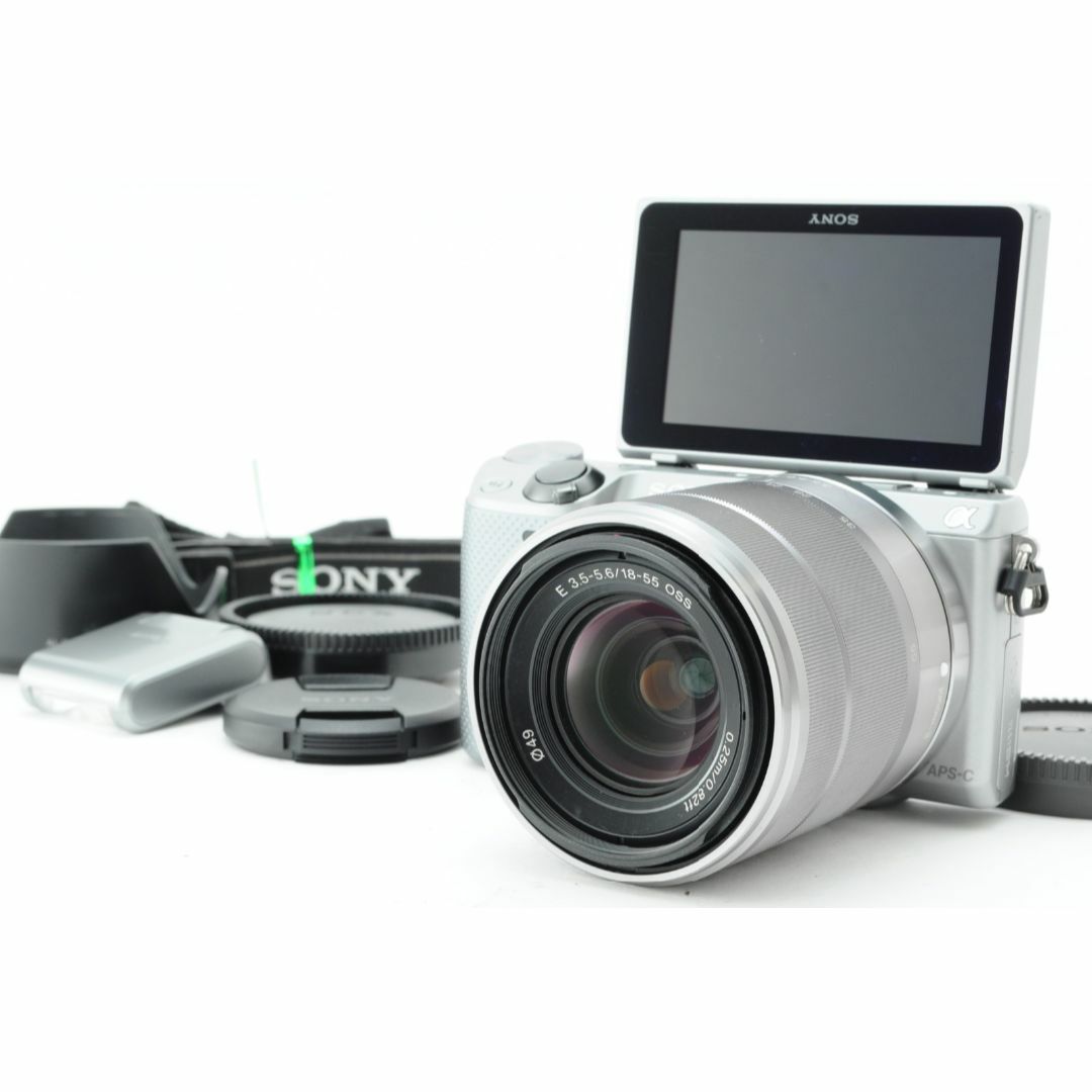 SONY - ❤️自撮り＋Wi-Fi機能搭載✨ショット数3690回★ソニー NEX-5R❤