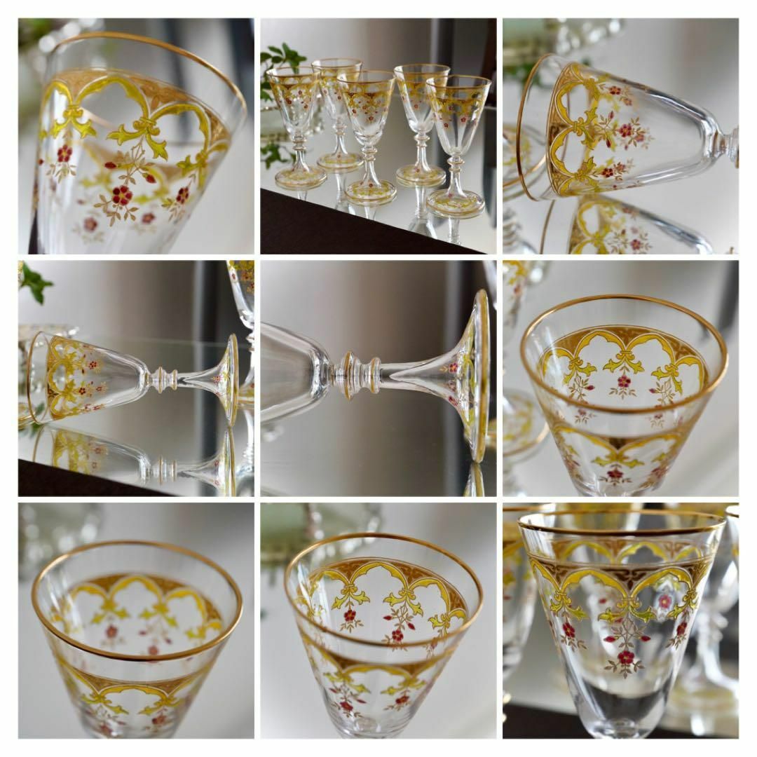 Baccarat - 極希少☆極美品オールドバカラ☆ボーヴェ☆24金彩 Baccarat - 極希少☆極美品オールドバカラ☆ボーヴェ☆24金彩