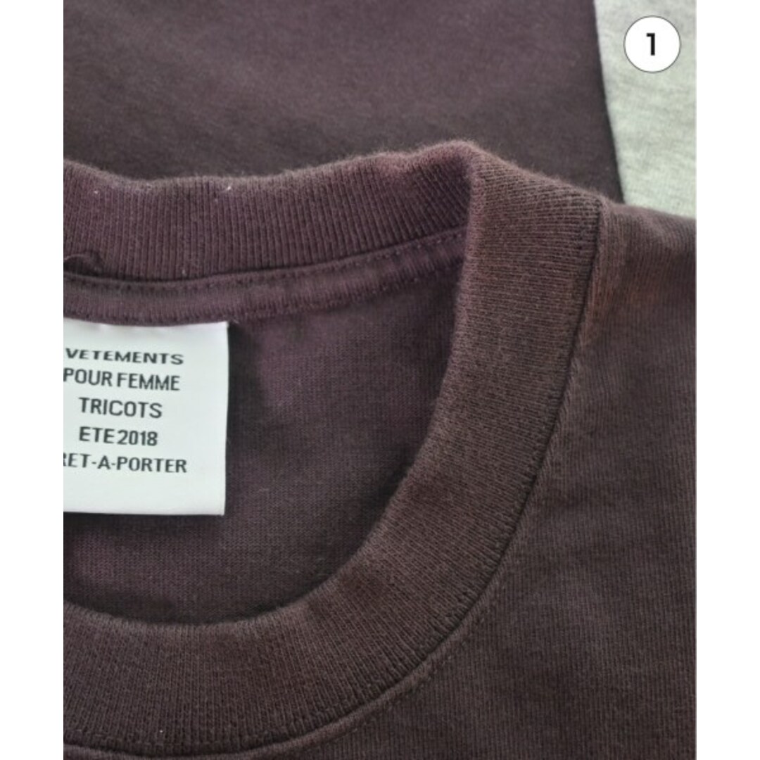 VETEMENTS - VETEMENTS ヴェトモン Tシャツ・カットソー S