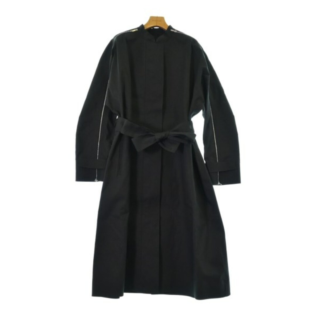Salvatore Ferragamo - Salvatore Ferragamo コート（その他） 42(M位) 黒 【古着】【中古】