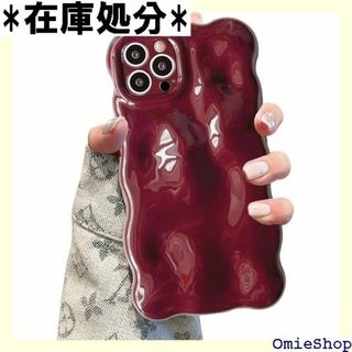 UEEBAI ケース 対応 iPhone 15 Pro ケ ワインレッド 820(その他)