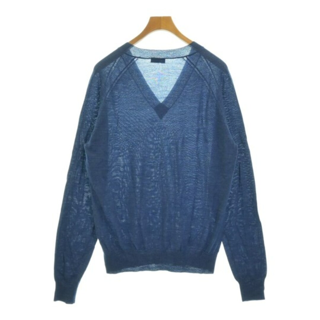 DRIES VAN NOTEN - DRIES VAN NOTEN ニット・セーター -(M位) 青 DRIES VAN NOTEN - DRIES VAN NOTEN ニット・セーター -(M位) 青