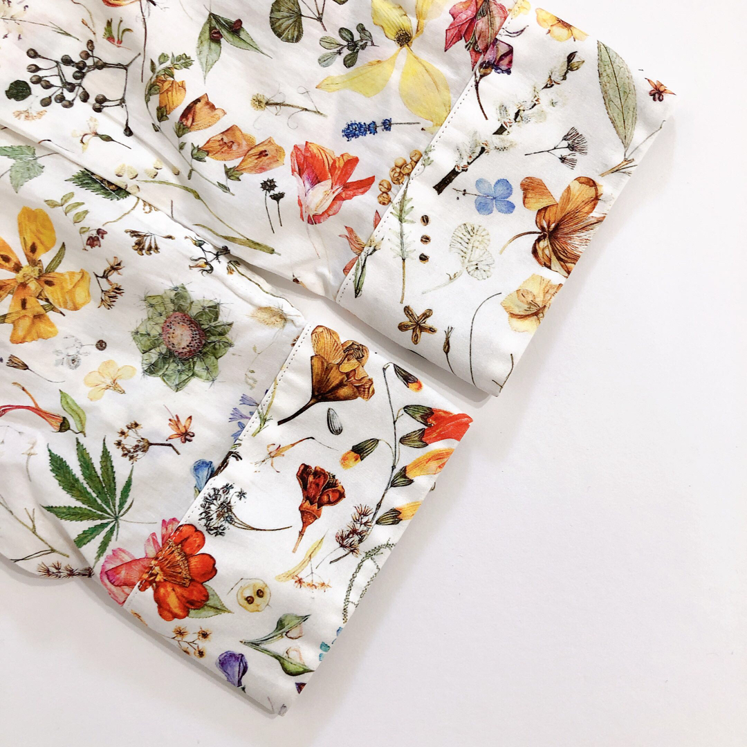美品】ポールスミス 長袖シャツ 花柄 ホワイト系 Lサイズ 美品】ポールスミス 長袖シャツ 花柄 ホワイト系 Lサイズ