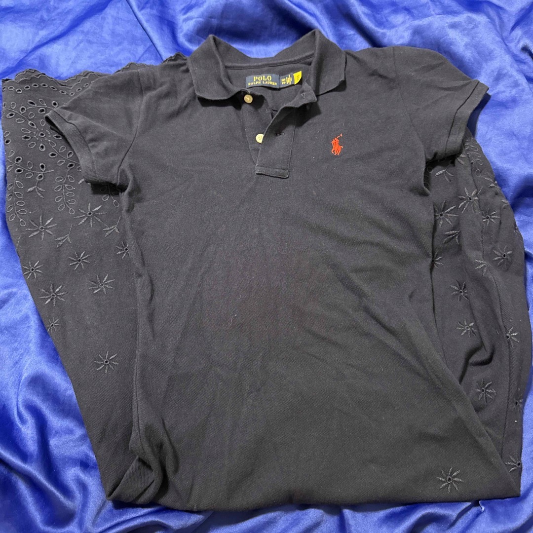 POLO RALPH LAUREN - ポロラルフローレン アイレットレース ポロ POLO RALPH LAUREN - ポロラルフローレン アイレットレース ポロ