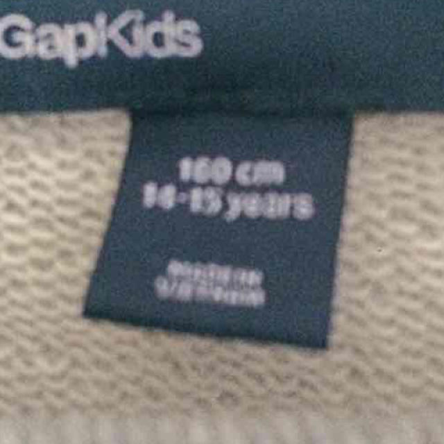 GAP Kids(ギャップキッズ)のGAPジュニアロゴトレーナーヤッホー様(^ ^) キッズ/ベビー/マタニティのキッズ服男の子用(90cm~)(その他)の商品写真