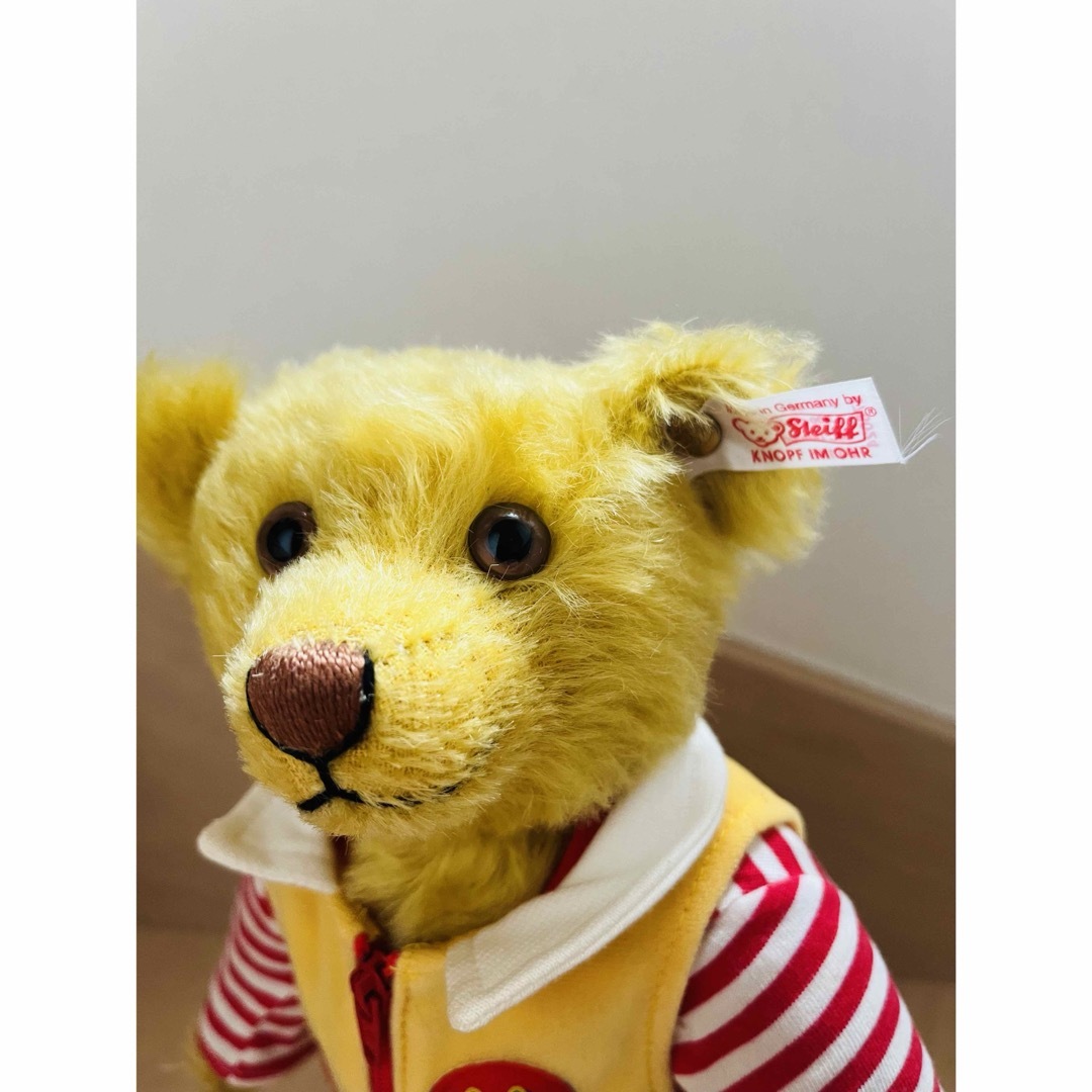 シュタイフ マクドナルド テディベア 白タグ限定品 Steiff シュタイフ マクドナルド テディベア 白タグ限定品 Steiff