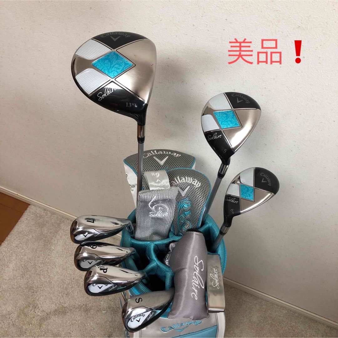 美品❗️超人気完売モデル❗️ゴルフクラブセット レディース 美品❗️超人気完売モデル❗️ゴルフクラブセット レディース