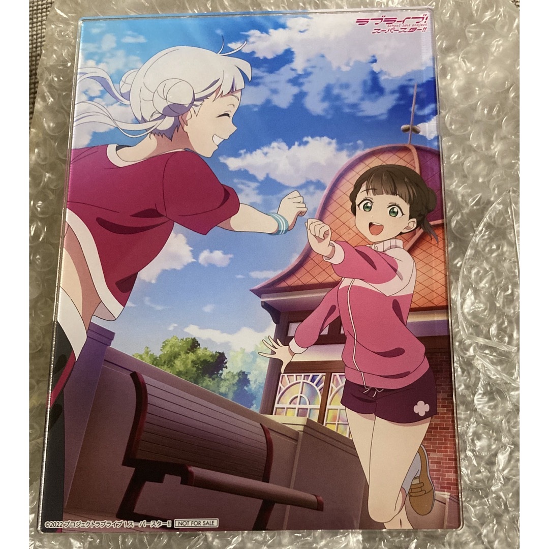 ラブライブ!スーパースター!! 嵐千砂都 桜小路きな子 B6アクリル ラブライブ!スーパースター!! 嵐千砂都 桜小路きな子 B6アクリル