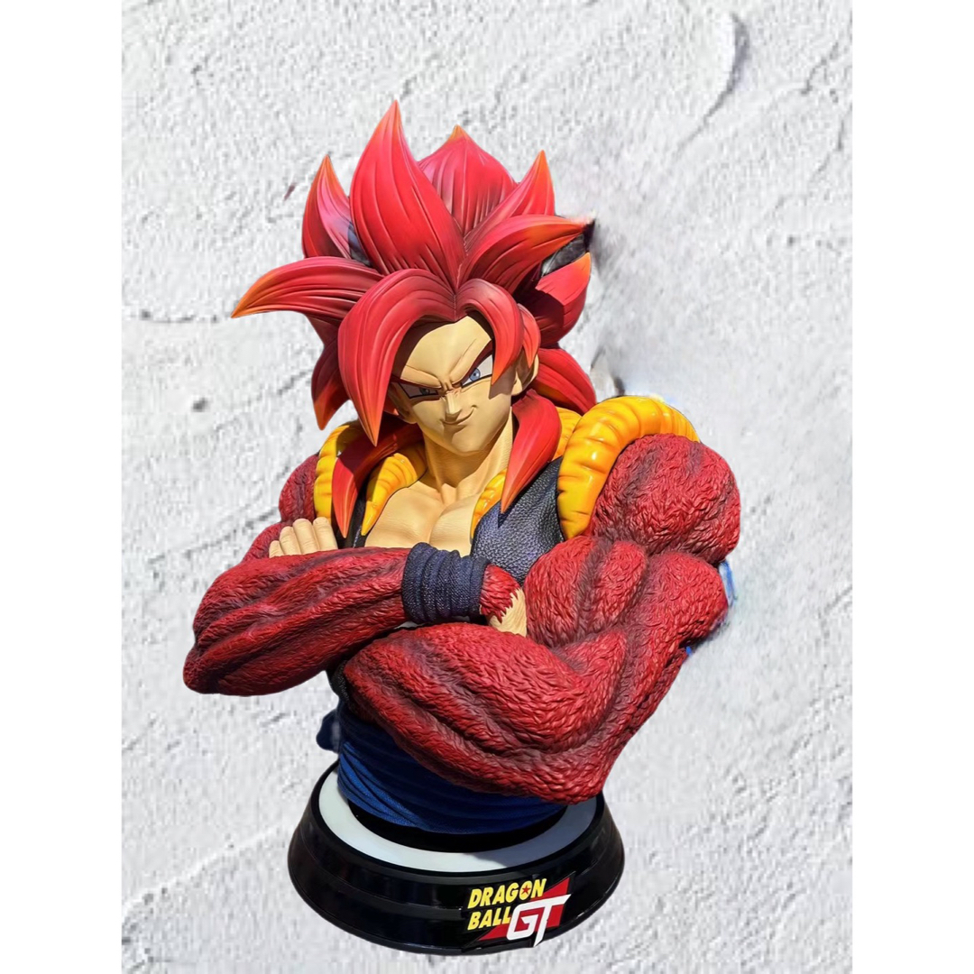 【新品】ドラゴンボールGT 半身 フィギュア ゴジータ 特大 1/1 90cm