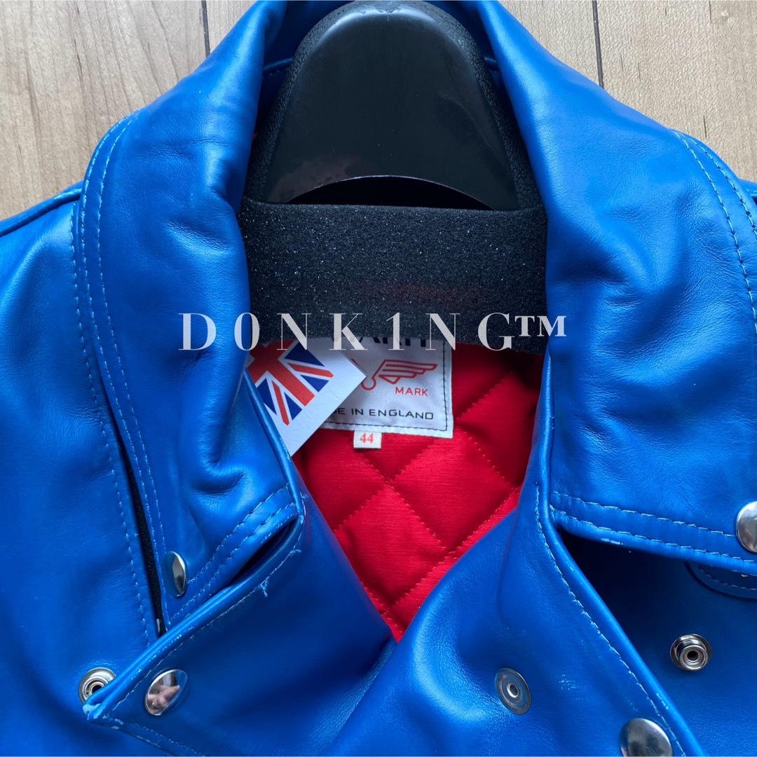Lewis Leathers - 岩田剛典着 ブルー 44 コムデギャルソン 青山 Lewis Leathers - 岩田剛典着 ブルー 44 コムデギャルソン 青山