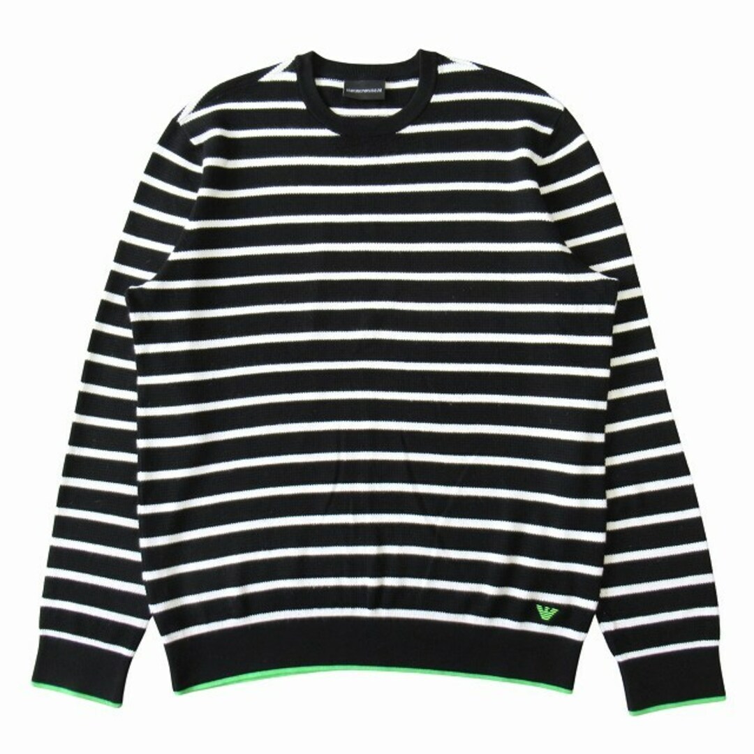 『ARMANI』 / アルマーニ グラフィック ニット セーター 44 S 新品 『ARMANI』 / アルマーニ グラフィック ニット セーター 44 S 新品
